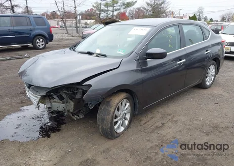 2013 Nissan Sentra Sv z USA, uszkodzony, nr VIN 3N1AB7APXDL708254